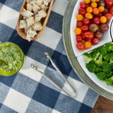 Match Ice Tongs | Pewter