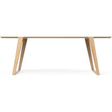Kalon Isometric Medium Wood Table | White Oak