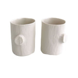 Michiko Shimada Slim Log Tumbler Set of 2 | White
