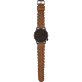 Komono Winston Watch | Woven Chestnut KOM-W2031