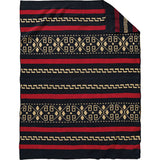 Pendleton Westerley Knit Throw Blanket | Black XF230-55131