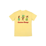 Out of Print Curious George Kid's T-Shirt | Yellow Size 4,6 Y-1033