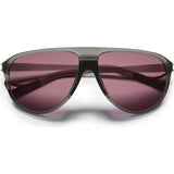 District Vision Yukari Gray Sunglasses | District Black Rose