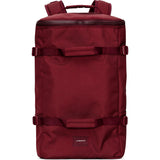 Sandqvist Zack S Duffel Backpack | Burgundy
