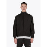 Zanerobe Men's Jumpshot Track Jacket | Black/White 504PRE