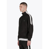 Zanerobe Men's Jumpshot Track Jacket | Black/White 504PRE