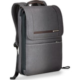 Briggs & Riley Flapover Expandable Backpack | Grey