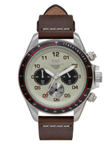 Vestal ZR-2 Italian Leather Watch | Brown/Silver/Marine-Silver