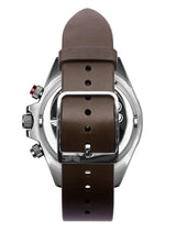 Vestal ZR-2 Italian Leather Watch | Brown/Silver/Black