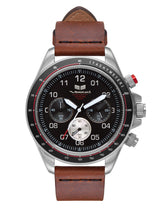 Vestal ZR-2 Italian Leather Watch | Cordo Van/Silver/Black