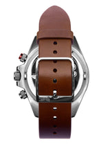 Vestal ZR-2 Italian Leather Watch | Cordo Van/Silver/Black