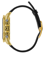 Vestal ZR-2 Italian Leather Watch | Black/Gold/Burgundy