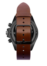 Vestal ZR-2 Italian Leather Watch | Cordovan/Gun-Gold