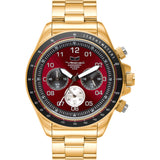Vestal ZR-2 3-Link ZR Watch | Gold/Burgundy