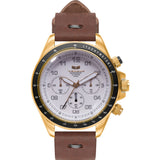 Vestal ZR-2 Makers Watch | Chocolate/Gold/White