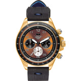 Vestal ZR-2 Makers Watch | Black-Blue/Gold/Orange
