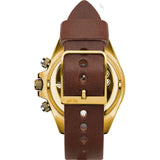 Vestal ZR-2 Makers Watch | Chocolate/Gold/Orange