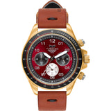 Vestal ZR-2 Makers Watch | Persimmon-Black/Gold/Burgundy