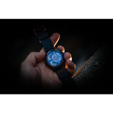 The Electricianz Electric Code watch | Carbon Z Black Leather