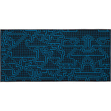 Zuzunaga Route Bath Towel 50 x 100 cm | Electric Blue