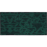 Zuzunaga Route Bath Towel 50 x 100 cm | Green