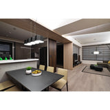 Seed Design Zhe Small Pendant Lamp | Black SQ-2322MPL4-BK