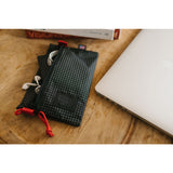 Topo Designs Accessory Bag For Travel & Hiking | Black/ White Ripstop