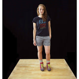 Topo Designs Original Women's Logo Tee Shirt | Black