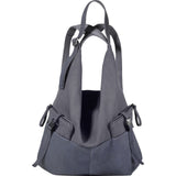 Cote&Ciel Ganges Alias Medium Cowhide Leather Backpack | Graphite Grey 28391