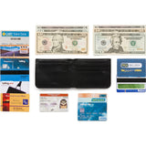 Bellroy Leather Hide & Seek Low Wallet | Black