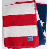 Faribault American Heritage Flag Wool Throw | 1776 7017 50x72