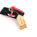 EH Works Essential Bike Tool Roll | Black with Red Strap ESSBLKR