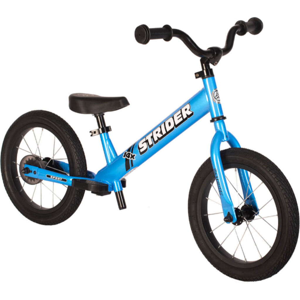 Strider 14x Sport Kid's Balance Bike | Blue – Sportique