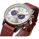 Triwa Blue Face Nevil Watch | Cognac Classic NEAC109-CL010313