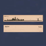 The Line City Skyline Wall Art Silhouette