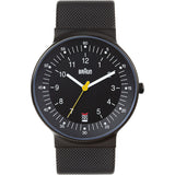 Braun 0082 Black Model 82 Men's Watch | Black Mesh Band