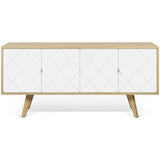 TemaHome Brigitte Sideboard | Oak / Pure White 9500.402654