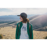 Topo Designs Nylon Camp Hat Charcoal