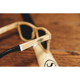 Shwood Canby Louisville Slugger Select Sunglasses | Ash / Grey Polarized