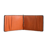 Orchill Captain Money Clip Wallet | Black/Orange