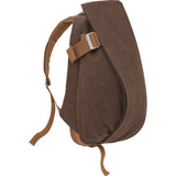 Cote et Ciel Isar Large Raw Canvas Backpack | Roasted Chestnut 28073