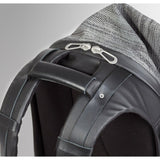 Cote et Ciel Isar Herringbone Weave Laptop Backpack | Concrete Herringbone 28336
