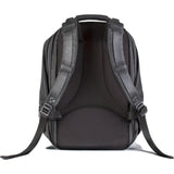 Cote et Ciel Meuse Coated Canvas Backpack | Black