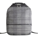 Cote et Ciel Meuse Herringbone Weave Backpack | Concrete