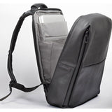 Cote et Ciel Rhine Coated Canvas Backpack | Black 28332