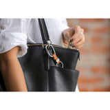 Orbitkey Key Clip | Tan/White CLPL-TNWH