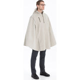 Cleverhood Corduroy Rain Cape | Coffee Milk