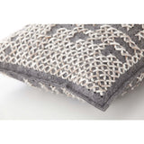 Gan Canevas Abstract Pillow | Carbon/Dark Gray 02CN21468CL94