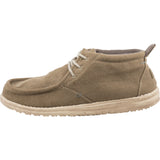 Hey Dude Conrad Canvas Shoes | Olive- 111438500