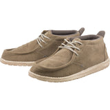 Hey Dude Conrad Canvas Shoes | Olive- 111438500